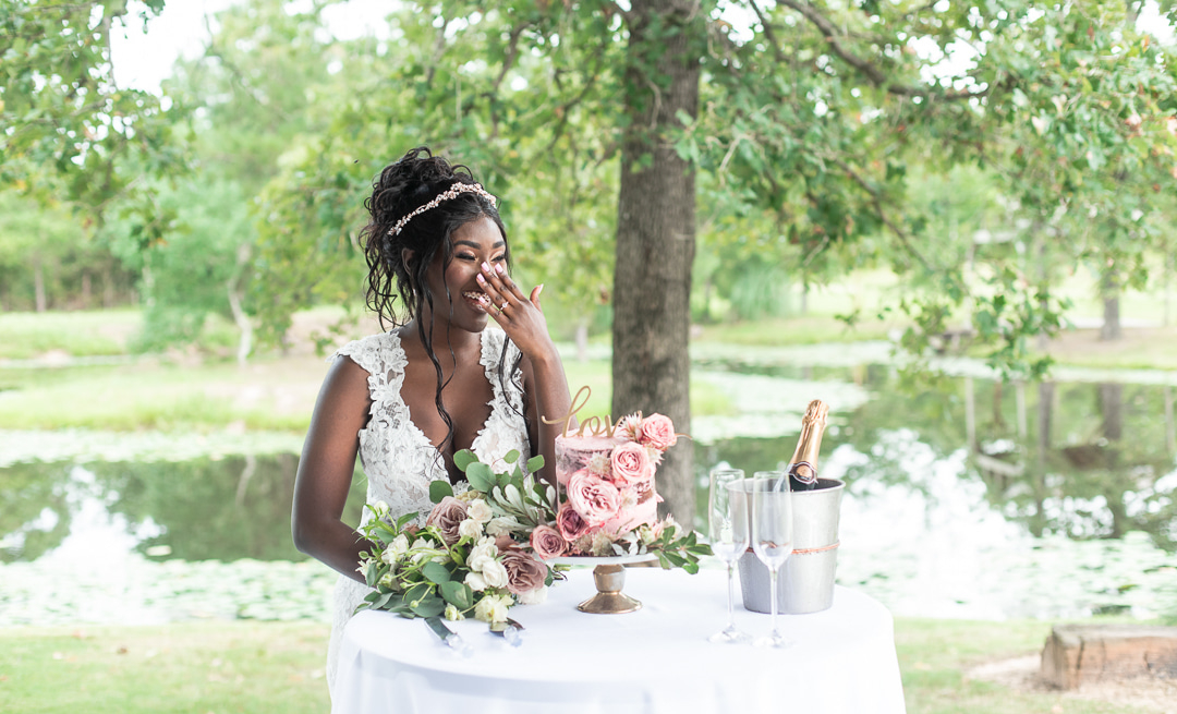 Pink Rose Styled Shoot at 15 Acres in Hockley, Texas!