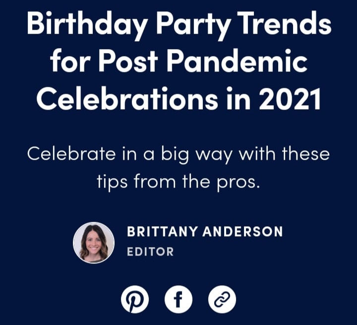 Feature Friday: Post Pandemic Birthday Trends with The Bash!